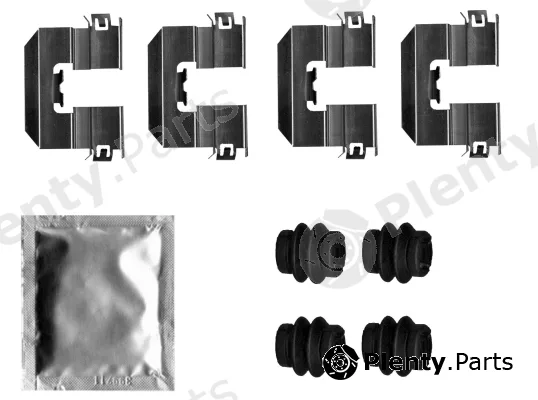 Mintex MBA0034 — Accessory Kit, disc brake pad