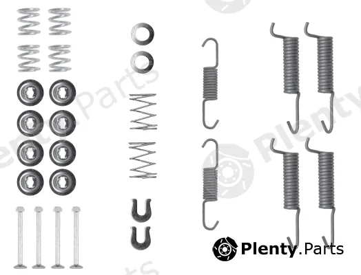 Mintex MBA1899 — Accessory Kit, parking brake shoes