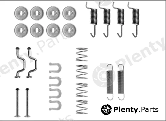 Mintex MBA810 — Accessory Kit, parking brake shoes