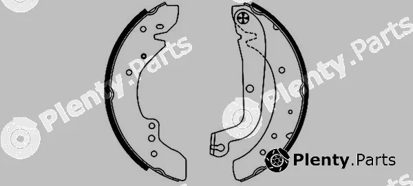 Mintex MFR642 — Brake Shoe Set