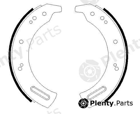 Mintex MGR60 — Brake Shoe Set