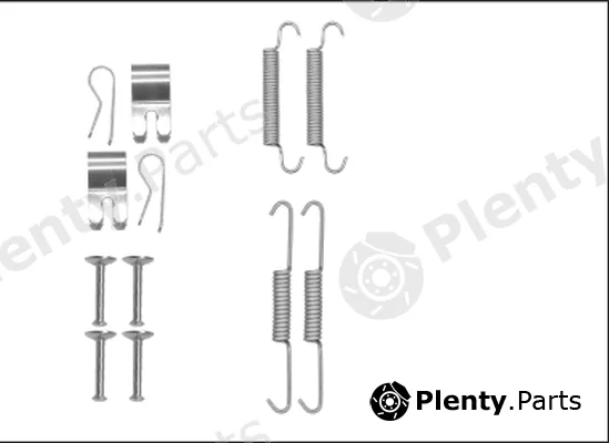 Mintex MBA13 — Accessory Kit, parking brake shoes