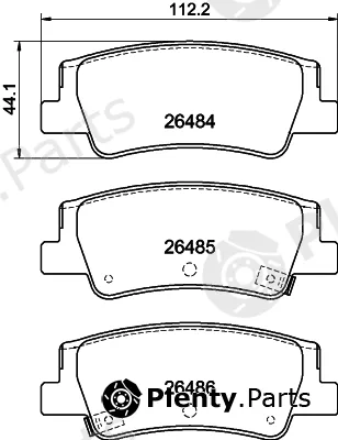 Mintex MDB84320 — Brake Pad Set, disc brake