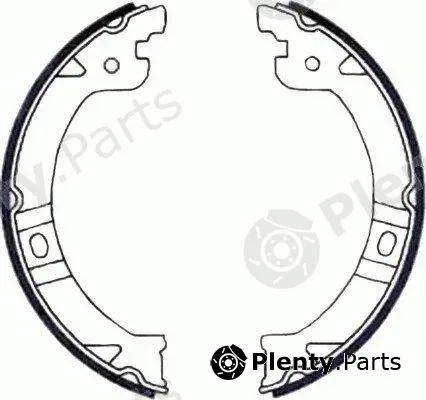 Mintex MFR643 — Brake Shoe Set, parking brake