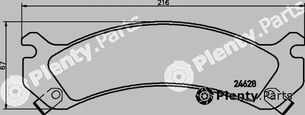 Mintex MDB2363 — Brake Pad Set, disc brake
