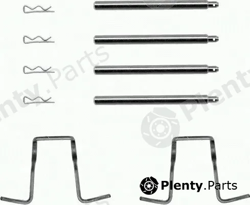 Mintex MBA1008 — Accessory Kit, disc brake pad