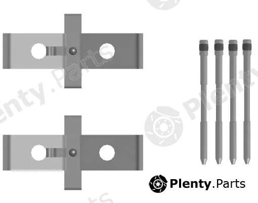 Mintex MBA0136 — Accessory Kit, disc brake pad