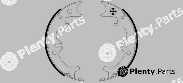 Mintex MFR591 — Brake Shoe Set, parking brake