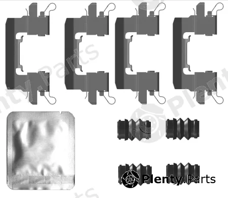 Mintex MBA0087 — Accessory Kit, disc brake pad