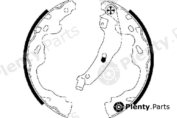 Mintex MFR553 — Brake Shoe Set