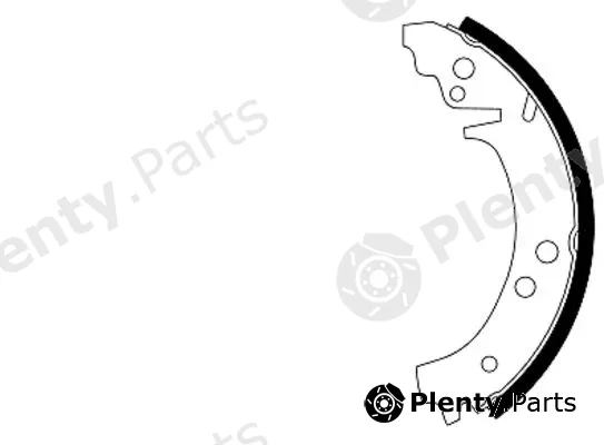 Mintex MFR95 — Brake Shoe Set
