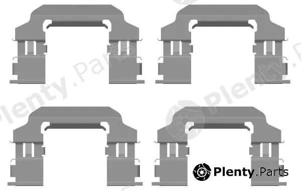 Mintex MBA0138 — Accessory Kit, disc brake pad