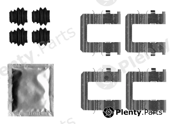 Mintex MBA0074 — Accessory Kit, disc brake pad