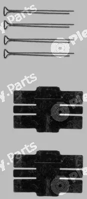 Mintex MBA1036 — Accessory Kit, disc brake pad