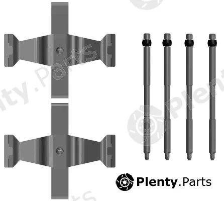 Mintex MBA0109 — Accessory Kit, disc brake pad