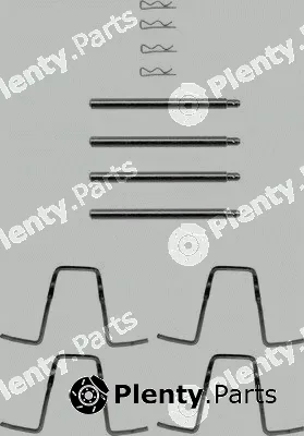 Mintex MBA1010 — Accessory Kit, disc brake pad