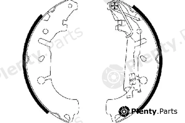 Mintex MFR564 — Brake Shoe Set