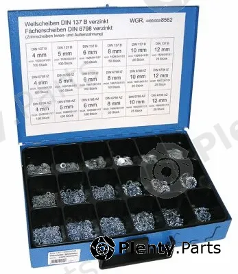 Dresselhaus 4499/000/068562 — Assortment, securing elements Sortimente Wellscheiben / Federscheiben DIN 137 / B