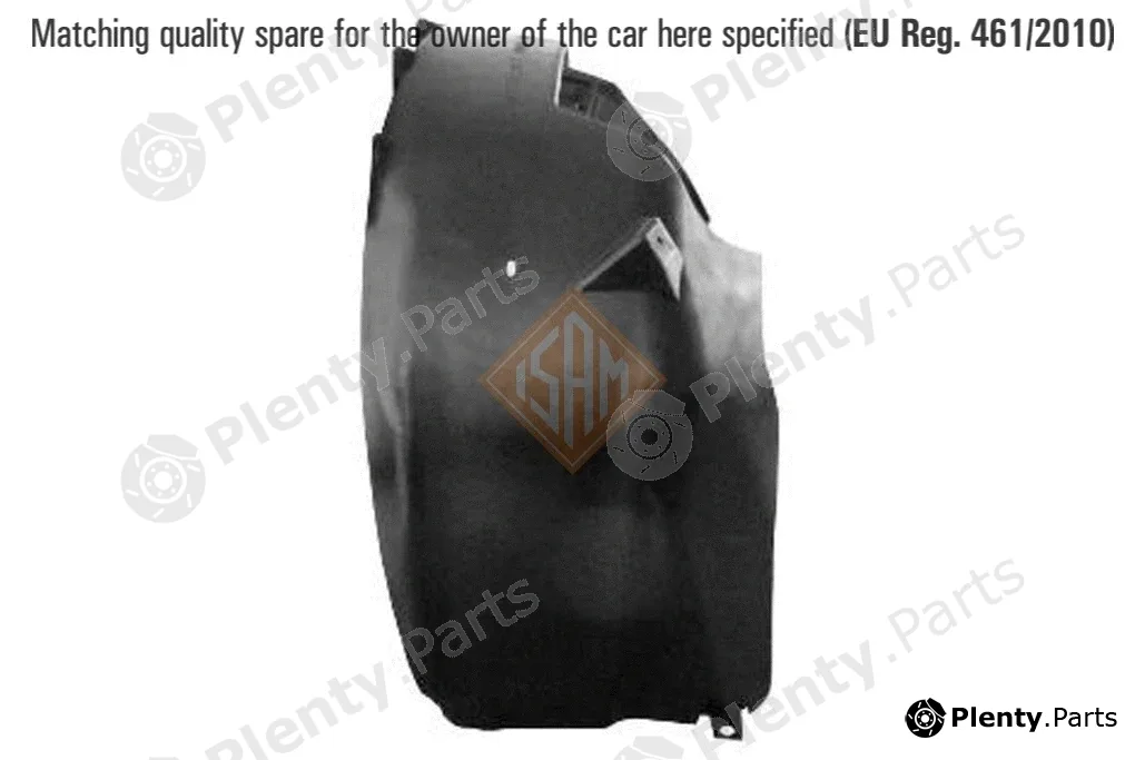 ISAMSpA 0103612 — Liner, wheelhouse SHELTER