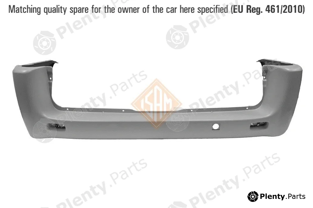 ISAMSpA 0134123 — Bumper REAR BUMPER