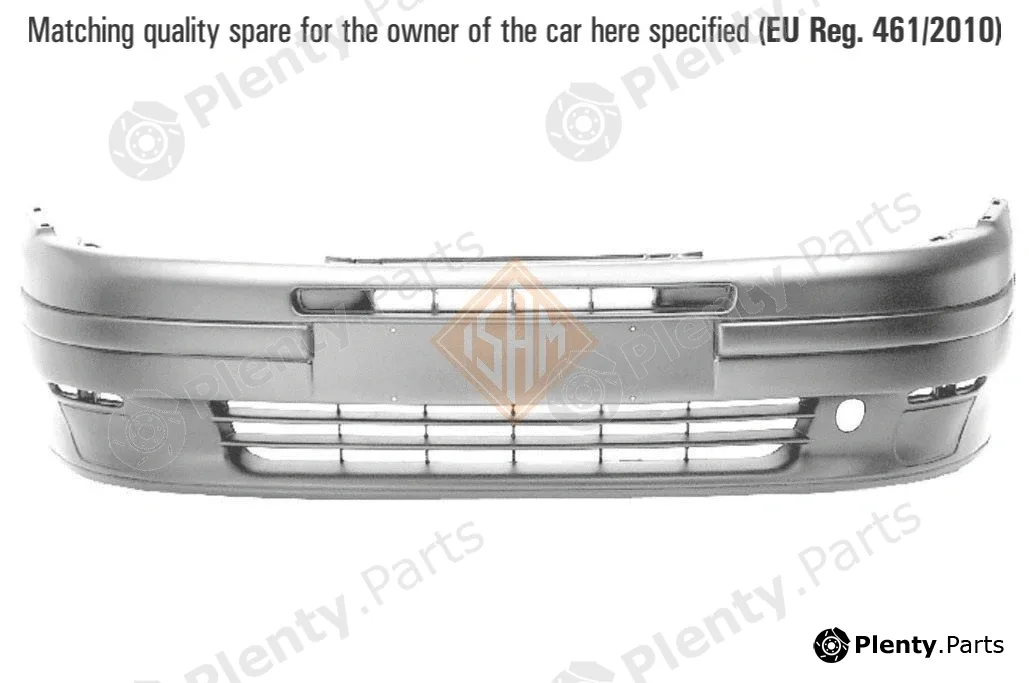 ISAMSpA 0112115 — Bumper FRONT BUMPER - TUV SUD CERTIFIED