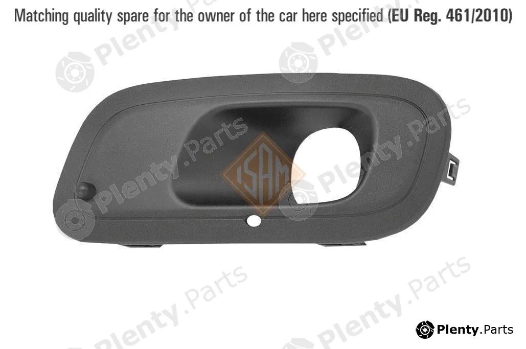 ISAMSpA 0143719 — Ventilation Grilles, bumper GRILL - TUV SUD CERTIFIED