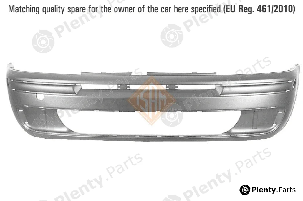 ISAMSpA 0117113 — Bumper FRONT BUMPER - TUV SUD CERTIFIED
