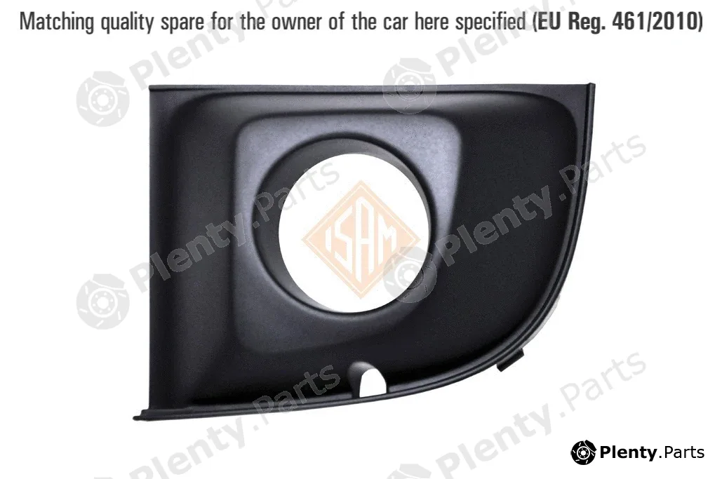 ISAMSpA 0130719 — Ventilation Grilles, bumper GRILL - TUV SUD CERTIFIED
