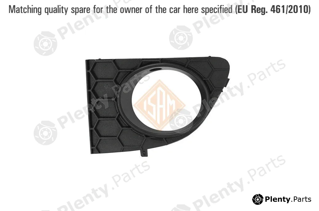 ISAMSpA 0144719 — Ventilation Grilles, bumper GRILL - TUV SUD CERTIFIED