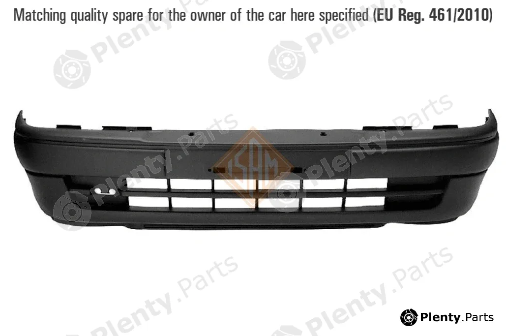 ISAMSpA 0726110 — Bumper FRONT BUMPER - TUV SUD CERTIFIED