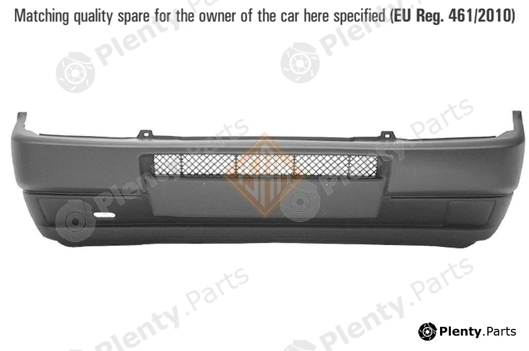 ISAMSpA 0087000 — Bumper FRONT BUMPER - ECONOMIC LINE