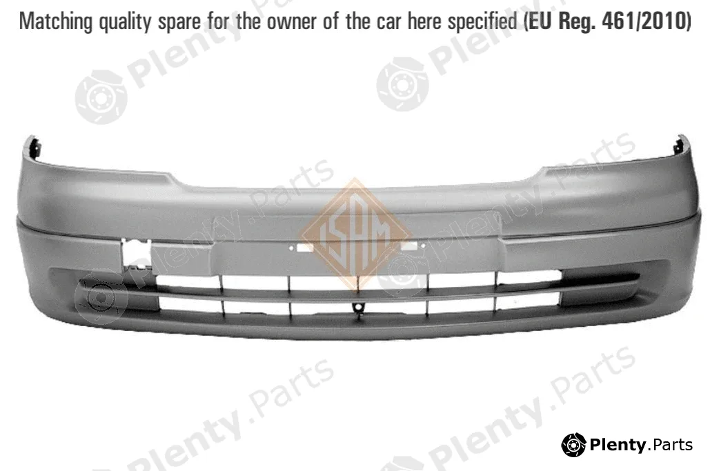 ISAMSpA 0709110 — Bumper FRONT BUMPER - TUV SUD CERTIFIED