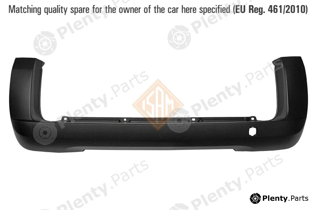 ISAMSpA 0146121 — Bumper REAR BUMPER