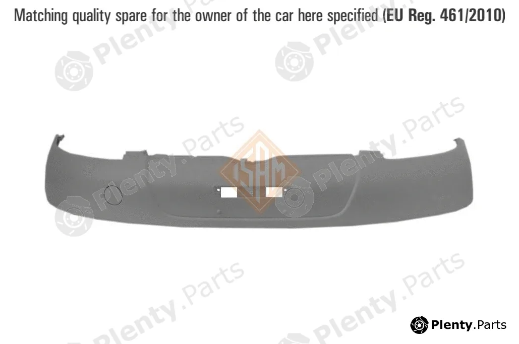 ISAMSpA 2303111 — Bumper FRONT BUMPER - TUV SUD CERTIFIED