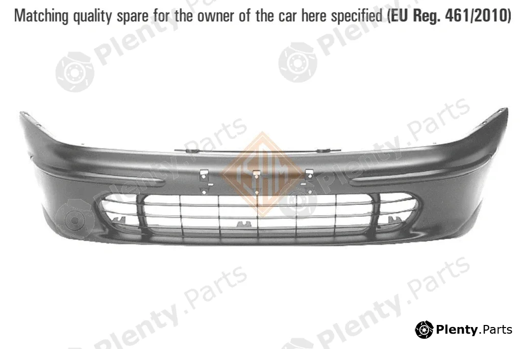 ISAMSpA 0108110 — Bumper FRONT BUMPER - TUV SUD CERTIFIED