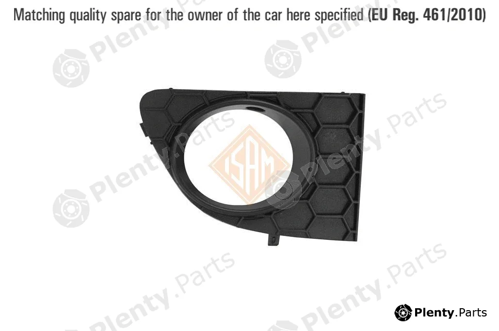 ISAMSpA 0144718 — Ventilation Grilles, bumper GRILL - TUV SUD CERTIFIED