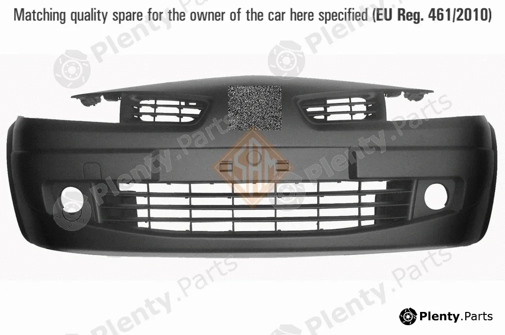 ISAMSpA 1430111 — Bumper FRONT BUMPER