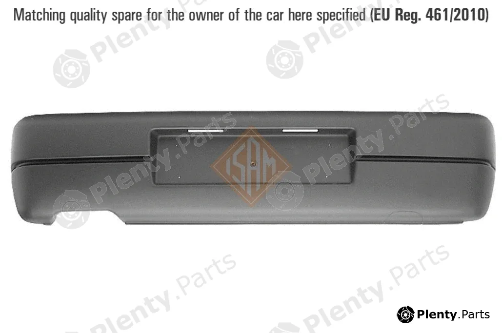 ISAMSpA 0111121 — Bumper REAR BUMPER