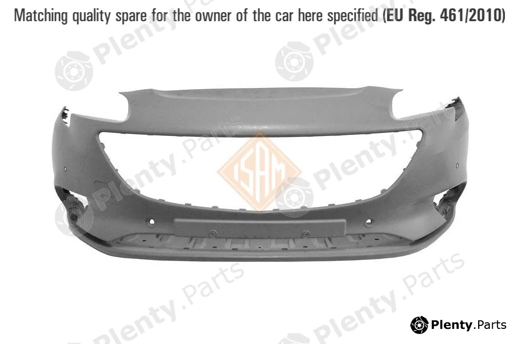 ISAMSpA 0745112 — Bumper FRONT BUMPER - TUV SUD CERTIFIED