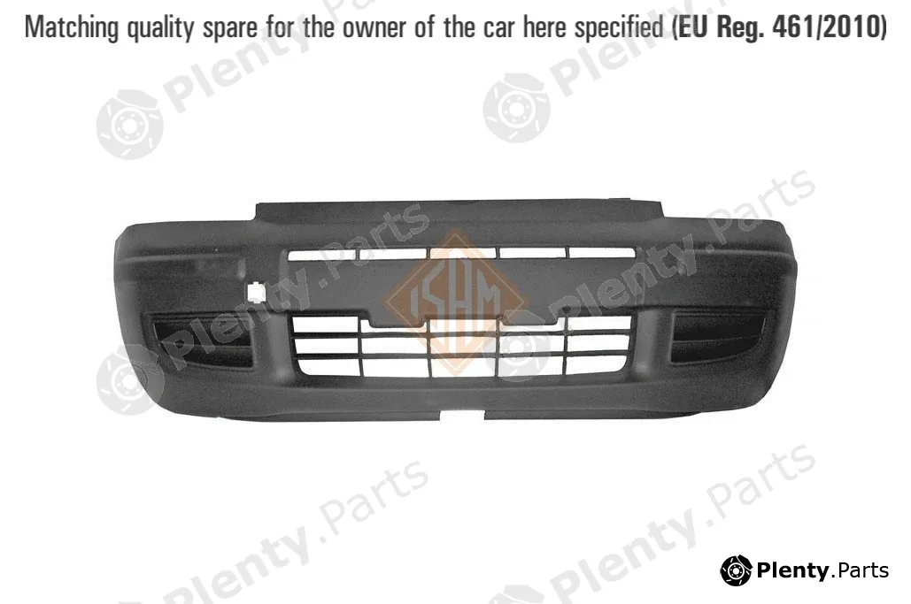 ISAMSpA 0105110 — Bumper FRONT BUMPER - TUV SUD CERTIFIED