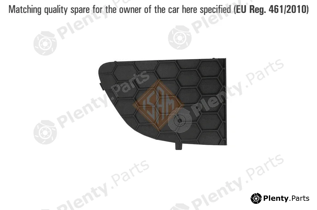 ISAMSpA 0144716 — Ventilation Grilles, bumper GRILL - TUV