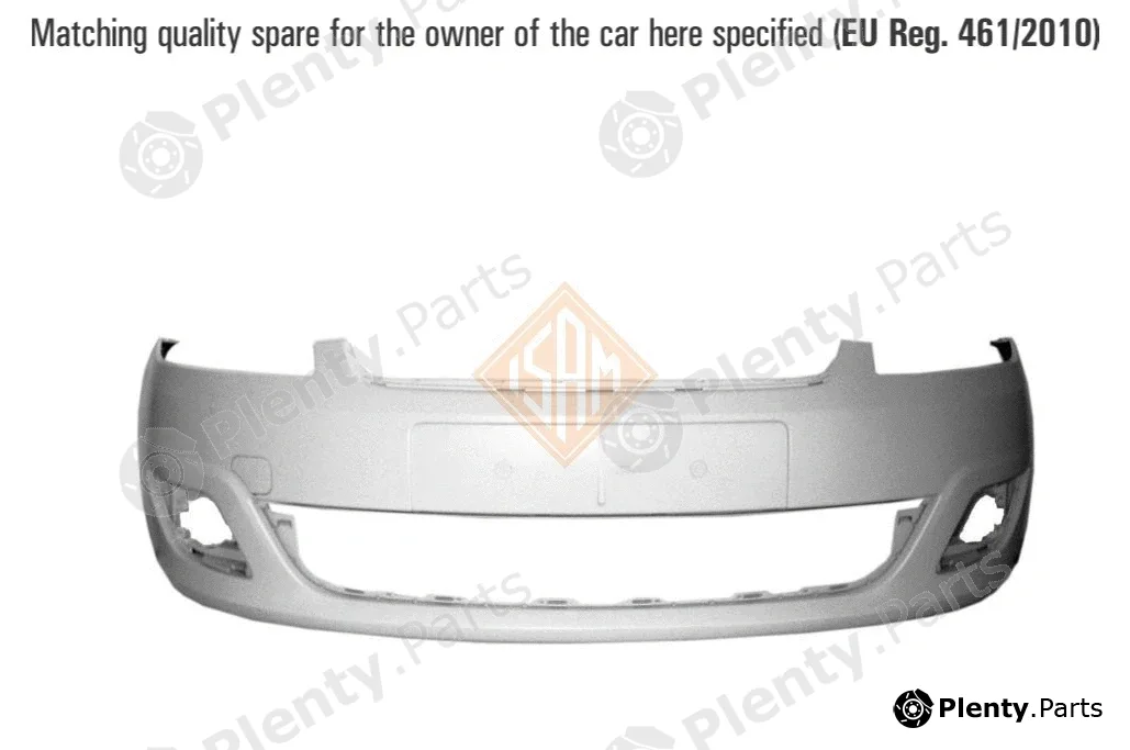 ISAMSpA 1012111 — Bumper FRONT BUMPER - TUV SUD CERTIFIED