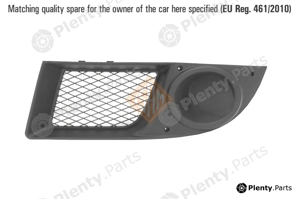 ISAMSpA 0131716 — Ventilation Grilles, bumper GRILL