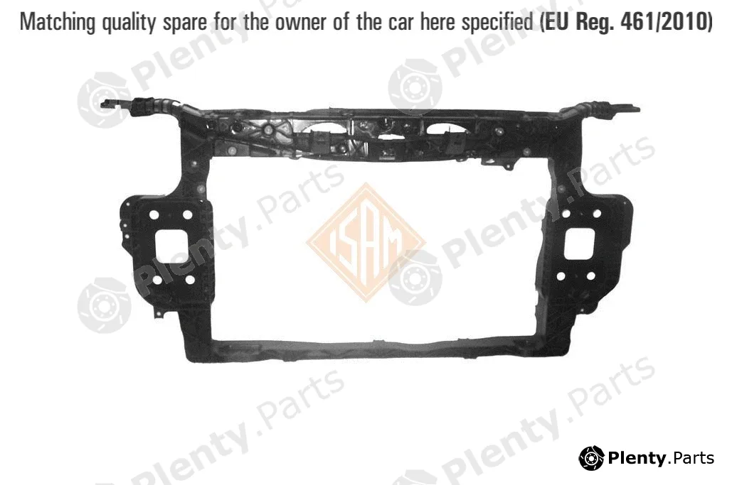 ISAMSpA 0103470 — Radiator Support FRONT PANEL - TUV SUD CERTIFIED