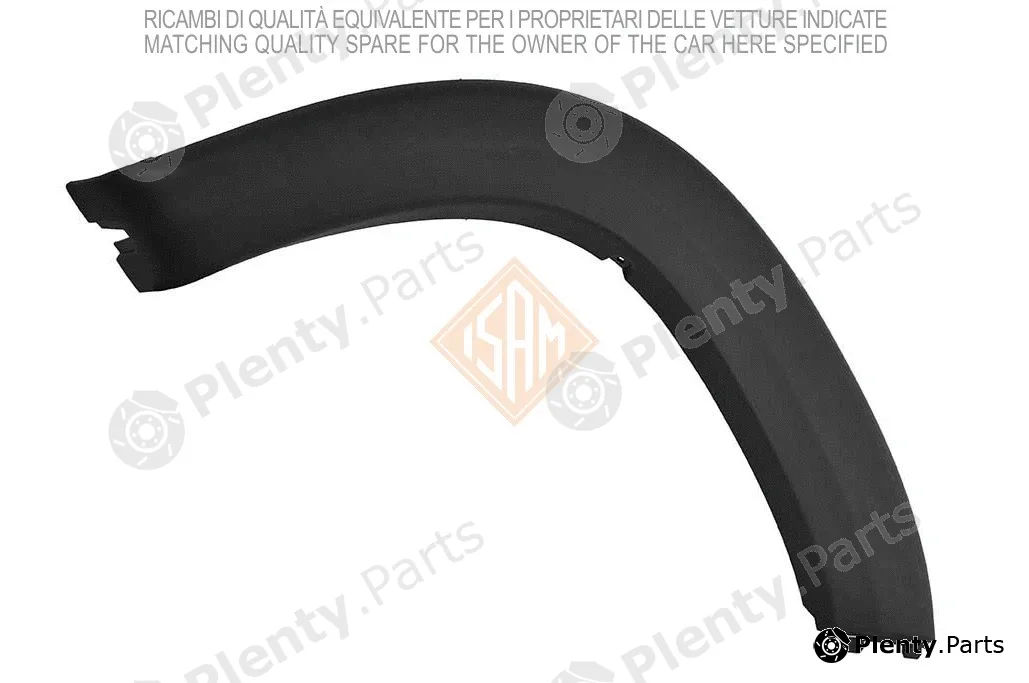 ISAMSpA 0133922 — Trim/Protection Strip, wing WHEEL HOUSING MOULDING