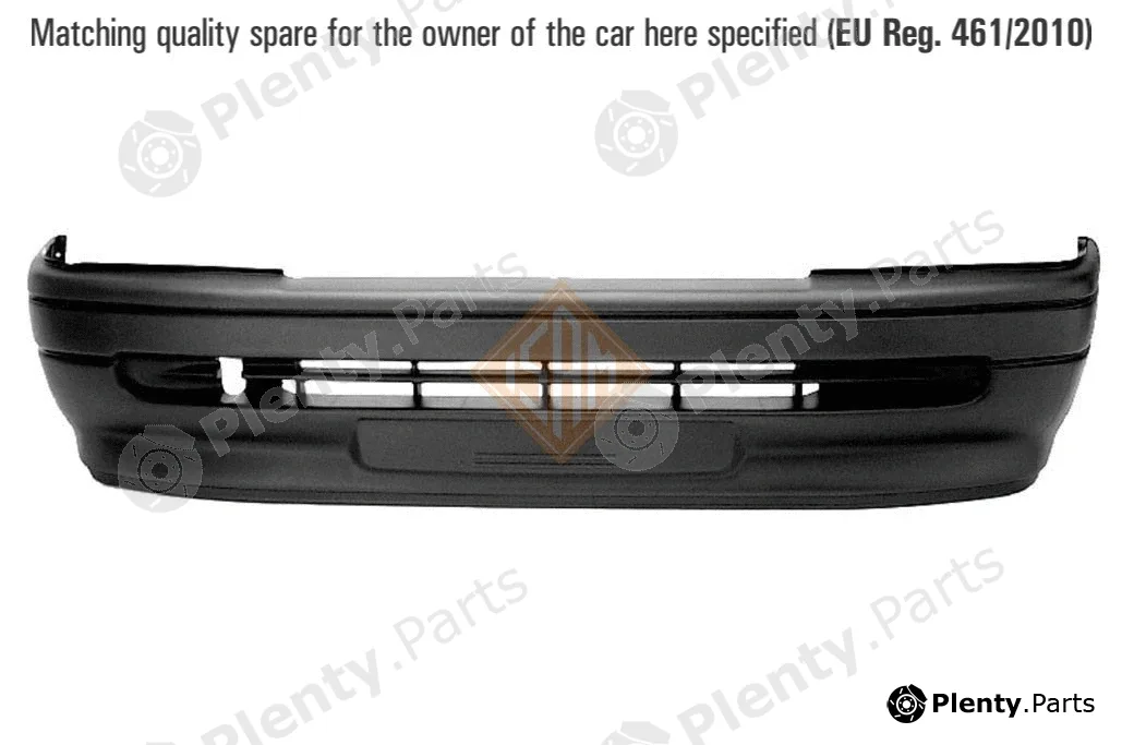 ISAMSpA 0096111 — Bumper FRONT BUMPER - ECONOMIC LINE
