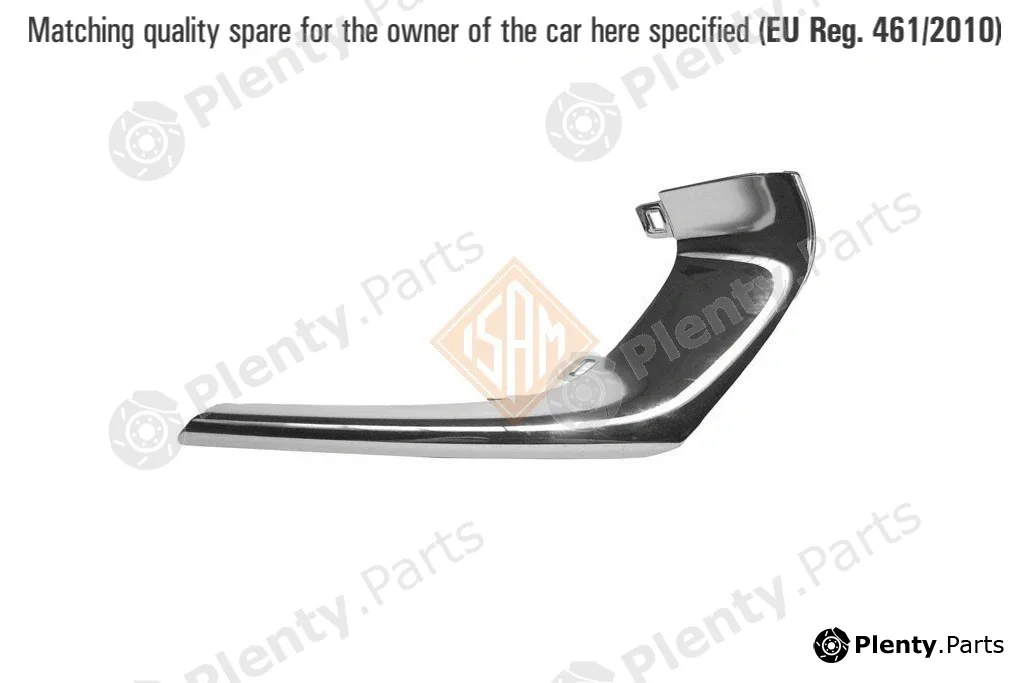 ISAMSpA 0745703 — Trim/Protection Strip, bumper MOULDING - TUV SUD CERTIFIED