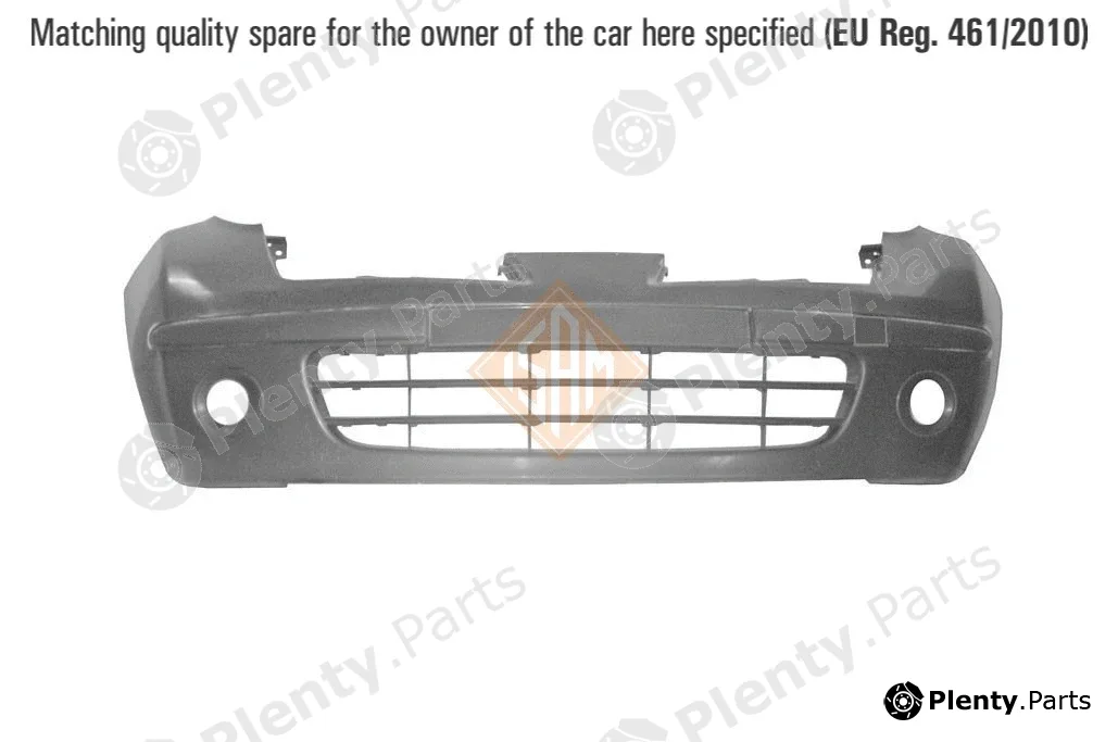 ISAMSpA 2405111 — Bumper FRONT BUMPER - TUV SUD CERTIFIED