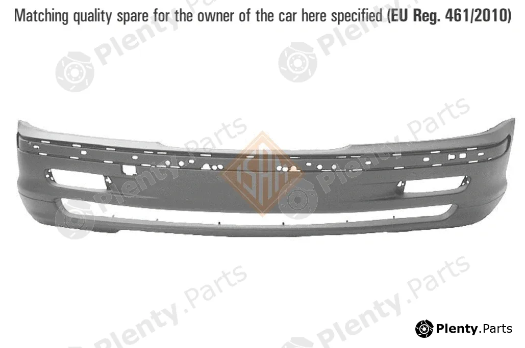 ISAMSpA 1115110 — Bumper FRONT BUMPER - TUV SUD CERTIFIED