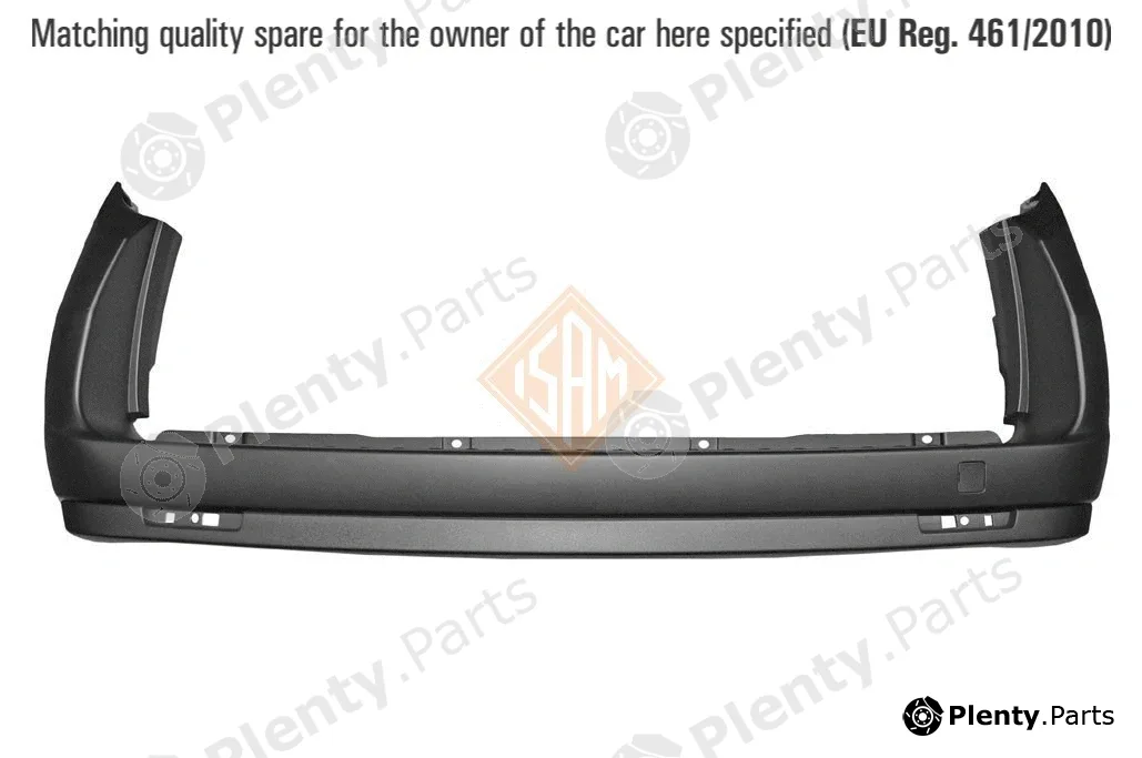 ISAMSpA 0139123 — Bumper REAR BUMPER